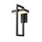 Z-Lite Luttrel 1 Light Outdoor Wall Sconce, Black & Sand Blast 566XL-BK-LED - alternate 1